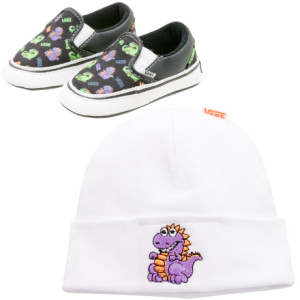 Vans Classic Slip-On Shoe w/ Beanie - Infant