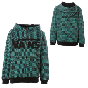 Vans Checkerboard Full-Zip Hooded Sweatshirt - Boys'