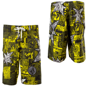 Volcom Bruce Star Collage Mod Board Short - Men's