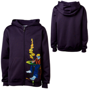 Volcom Jamie Lynn FA Hydro Basic Full Zip Hooded Sweatshirt - Boys'