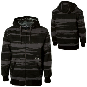 Volcom Ripped Quilted Full-Zip Hooded Sweatshirt - Men's