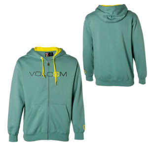 Volcom Euro Stone Basic Full-Zip Hooded Sweatshirt - Men's