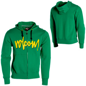 Volcom New Script Slim Hooded Full-Zip Sweatshirt - Men's
