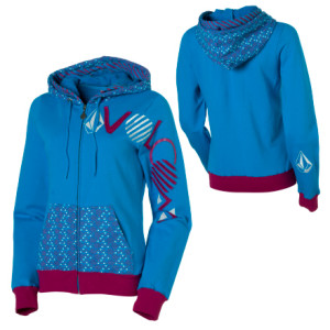 Volcom Fontalicious Full-Zip Hooded Sweatshirt - Women's