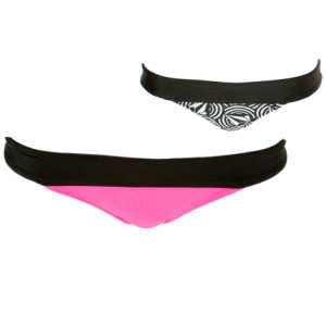 Volcom Circle Stone Banded Skimpy Reversible Bikini Bottom - Women's