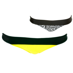 Volcom Circle Stone Banded Skimpy Reversible Bikini Bottom - Women's