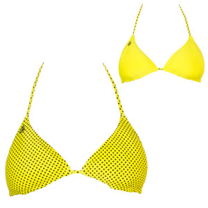 Volcom The Mixer Triangle Reversible Bikini Top - Women's