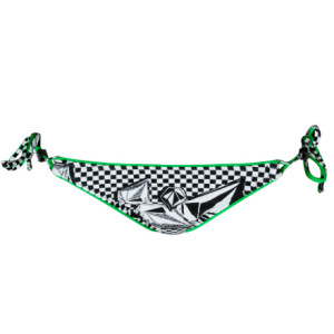Volcom Stone Check Tie Side Skimpy Bikini Bottom - Women's