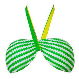 Volcom Spike Strip Bandeau Bikini Top - Women's
