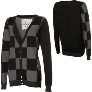 Volcom Check Yo Self Cardigan Sweater - Women's