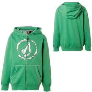 Volcom Dirty Water Full-Zip Hooded Sweatshirt - Boys'