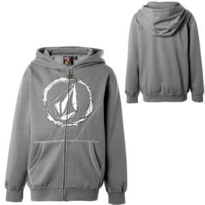 Volcom Dirty Water Full-Zip Hooded Sweatshirt - Little Boys'