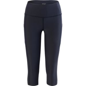 Vogo Activewear Performance Capri with Mesh and Side Pocket - Women's