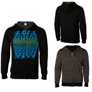 Von Zipper 20-20 Reversible Full-Zip Hooded Sweatshirt - Men's