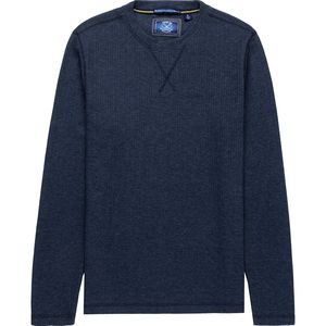 Vintage 1946 Drop Needle Rib Heathered Crew Neck Shirt - Men's