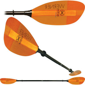 Werner Corryvrecken 2 Piece Paddle - Fiber Glass Blades/Straight Fiber Glass Shaft - 2004