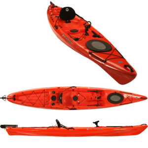 Wilderness Systems Tarpon 160i Angler Sit On Top Kayak w/ Rudder - 2007