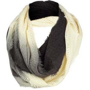 Woolrich Open Check Ombre Eternity Scarf