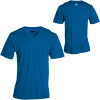 Arbor Mens V Neck T Shirt Short Sleeve Arbor Taylor V Neck T-Shirt Short Sleeve Deep Water