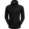 Arc'teryx Konseal 3/4-Zip Fleece Hoodie  - Men's&nbsp;Black