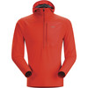 Arc'teryx Konseal 3/4-Zip Fleece Hoodie  - Men's&nbsp;Magma
