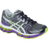 Asics GEL-Kayano 18 Running Shoe - Women's Titanium/White/Neon Purple, 6.0