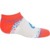 Asics Splatter No Show Socks - 6-Pair - Kids'&nbsp;3/4 Front