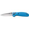 Benchmade 556 Mini-Griptilian Knife Blue/Plain Edge-Silver, One Size - Benchmade Mini Griptilian Knife,benchmade knives,benchmade,bench made knives,knive