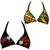 Billabong Love Reversible Slide Logo Halter Top - Women's