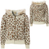 Billabong Cheetah Full-Zip Hooded Sweatshirt - Little Girls'
