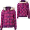Billabong Reina Hooded Jacket - Girls' Pink-A-Boo, L