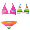 Billabong Heidi Halter Reversible Swim Suit - Little Girls&#