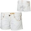 Billabong Thomas Denim Short - Women's White, 1