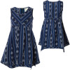 Billabong Dolchetta Dress - Girls Wavy Navy, M
