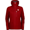 Black Diamond Vapor Point Shell Jacket - Women's&nbsp;Deep Torch