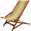 Byer of Maine Pangean Glider Camp Chair Summer Stripe, One Size - lounge chairs,camp chairs,reclining chairs,beach chairs,portable chairs