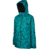 Betty Rides Wildcat Girls Choice Jacket - Womens Teal Wildcat, L - Betty Rides Wildcat Girl's Choice Jacket - Women's