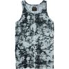 Burton Batson Henley Tank Top - Men's&nbsp;True Black Stone Print