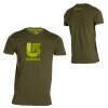 Burton Green Logo Organic T-Shirt - Short-Sleeve - Mens