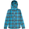 Burton Lynx Flannel Shirt - Long-Sleeve - Boys'&nbsp;Blue-Ray Switch Plaid