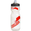 CamelBak Podium Water Bottle - 24oz Clear/Racing Red, 24 oz - BPA-free,Tritan Eastman,biking