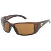 Costa Del Mar Blackfin Polarized Sunglasses - Costa 580 Polycarbonate Lens Tortoise/Amber, One Size