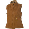 Carhartt Sandstone Mock-Neck Sherpa Lined Vest - Women's