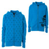 C1RCA Skull Repeat Full-Zip Hooded Sweatshirt - Boys'