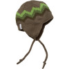 Coal Zig Zag Flap Beanie