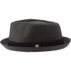 Coal Considered Parker Paper Straw Fedora
