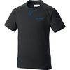 Columbia Silver Ridge T-Shirt - Short-Sleeve - Boys'&nbsp;Black/Super Blue