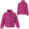 Columbia Benton Springs Fleece Jacket - Toddler Girls': Zip your toddler girl in the Columbia Benton Springs Fleece Jacket when you head to the playground on a cool autumn day. Columbia made the Benton Springs Jacket with soft polyester fleece to keep her warm.