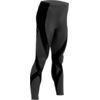 CW-X Pro Tights - Men's: Tuned conditioning web in the CW-X Men's Pro Tights supports your muscles and dampens vibration to reduce fatigue and increase efficiency on your runs.