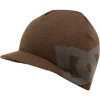 DC Big Star Visor Beanie Brown, One Size